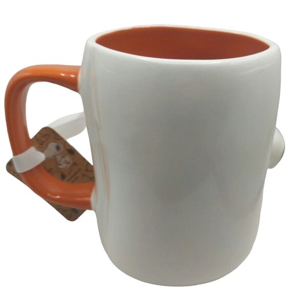 NWT Peanuts X Rae Dunn Snoopy "Thankful" Mug With Fall Pumpkin - Picture 9 of 11